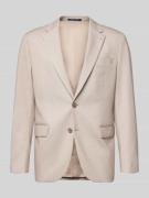 Christian Berg Men 2-Knopf-Sakko mit Reverskragen in Beige, Größe 102