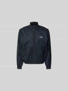 MM6 Maison Margiela Relaxed Fit Jacke mit Logo-Print in Black, Größe L