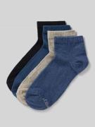 s.Oliver RED LABEL Socken aus Baumwoll-Mix im 4er-Pack in Blau, Größe ...