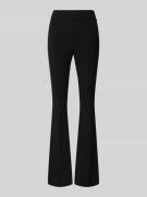 Guess Flared Fit Stoffhose mit elastischem Bund Modell 'Evelina' in BL...