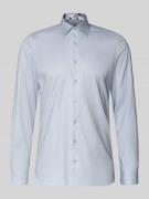 OLYMP Level Five Slim Fit Business Hemd aus Baumwolle mit Kentkragen i...