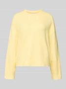 Only Relaxed Fit Strickpullover mit Crew Neck Modell 'SIMONI' in Hellg...