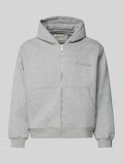 ANOTHER COTTON LAB Sweatjacke mit Kapuze in Hellgrau, Größe L