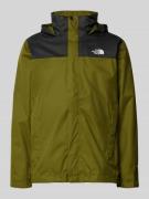 The North Face Jacke mit Label-Stitching in Oliv, Größe L