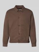 Casual Friday Hemdjacke aus Baumwoll-Mix mit Knopfleiste Modell 'BUCHA...