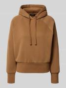 OPUS Hoodie mit Tunnelzug Modell 'Gesika' in Camel, Größe 42