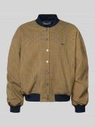 Gestuz Loose Fit Bomberjacke mit Knopfleiste Modell 'chicca' in Camel,...