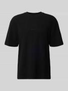 HUGO Regular Fit T-Shirt aus reiner Baumwolle Modell 'DAFFL' in Black,...