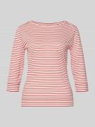 Windsor Regular Fit Longsleeve aus Lyocell-Mix in Rot, Größe 34