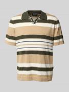 MAERZ Muenchen Regular Fit Poloshirt aus reiner Baumwolle Modell 'Open...