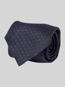 altea Seidenkrawatte mit Strukturmuster Modell 'Gange' in Marine, Größ...