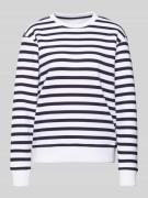 Christian Berg Woman Regular Fit Sweatshirt aus Baumwoll-Mix in Weiss,...