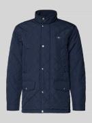 Gant Regular Fit Steppjacke mit Logo-Stitching Modell 'Windcheater' in...