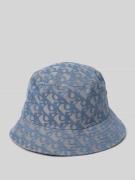 CK Calvin Klein Bucket Hat mit Logo-Muster in Blau, Größe 1