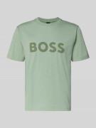 BOSS Green Regular Fit T-Shirt aus Baumwoll-Mix Modell 'ICONIC' in Min...