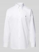 Polo Ralph Lauren Regular Fit Business-Hemd mit Button-Down-Kragen in ...