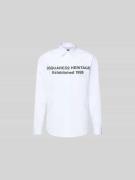 Dsquared2 Regular Fit Freizeithemd aus Baumwolle in Weiss, Größe 48