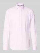 Christian Berg Men Regular Fit Business Hemd aus Baumwolle mit Kentkra...