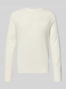 Antony Morato Regular Fit Strickpullover mit Rundhalsausschnitt in Wei...