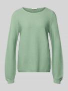 Christian Berg Woman Regular Fit Pullover mit Strukturmuster in Mint, ...