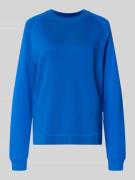 Marc O'Polo Denim Regular Fit Sweatshirt aus reiner Baumwolle in Royal...