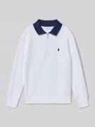 Polo Ralph Lauren Teens Regular Fit Sweatshirt aus Baumwoll-Mix in Wei...