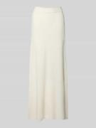 OH APRIL Maxirock mit Woll-Anteil Modell 'Insa' in Offwhite, Größe M