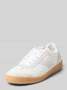 Marc O'Polo Low Top Sneaker aus echtem Rindsleder in Weiss, Größe 40