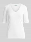 Lauren Ralph Lauren Slim Fit T-Shirt aus Baumwoll-Mix Modell 'JUDY' in...