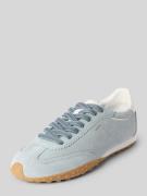 HOFF Sneaker aus echtem Leder Modell 'BRIDGE' in Hellblau, Größe 36