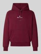 Polo Ralph Lauren Hoodie mit Label-Stitching und Känguru-Tasche in Bor...