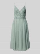 Hey Kyla Cocktailkleid mit Häkelspitze in Hellgruen, Größe 36