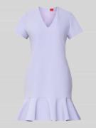 HUGO Tailliertes Etuikleid mit Viskose Anteil Modell 'KABILA' in Flied...