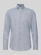 Christian Berg Men Regular Fit Business Hemd aus Baumwolle mit Kentkra...