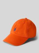 Polo Ralph Lauren Basecap aus reiner Baumwolle in Orange, Größe 1