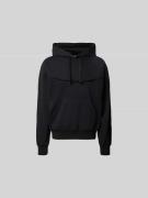 ISNURH Hoodie mit Känguru-Tasche in Black, Größe S