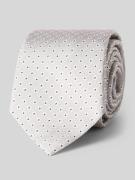 Gierremilano Seidenkrawatte aus reiner Seide mit Logo-Patch (7,5cm) in...