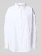 My Essential Wardrobe Boxy Fit Hemdbluse mit überschnittenen Schultern...