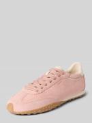 HOFF Sneaker aus echtem Leder mit Logo-Detail Modell 'Bridge' in Rosa,...