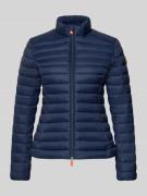 SAVE THE DUCK Slim Fit Steppjacke mit gefüttertem Stehkragen Modell 'C...