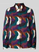 Seidensticker Hemdbluse mit verdeckter Knopfleiste in Black, Größe 38