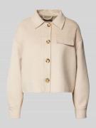 Christian Berg Woman Selection Hemdjacke mit Woll-Anteil und Label-Det...