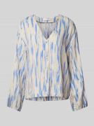 Selected Femme Regular Fit Bluse aus Viskose mit V-Ausschnitt Modell '...