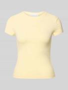 LeGer by Lena Gercke T-Shirt mit geripptem Rundhalsausschnitt Modell '...