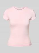 LeGer by Lena Gercke T-Shirt mit geripptem Rundhalsausschnitt Modell '...