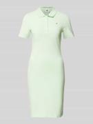 Tommy Hilfiger Knielanges Polokleid mit Logo-Stitching Modell '1985' i...