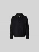 Closed Hemdjacke mit Umlegekragen in Black, Größe S