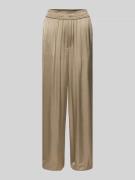 mbyM Wide Leg Stoffhose mit elastischem Bund Modell 'Asaka' in Beige, ...