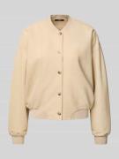 Someday Bomberjacke aus Viskose-Mix Modell 'Narlie' in Sand, Größe 40