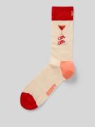 Happy Socks Socken mit Motiv-Print Modell 'Cin Cin' in Offwhite, Größe...